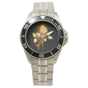 Golden ro (guld ro) armbandsur