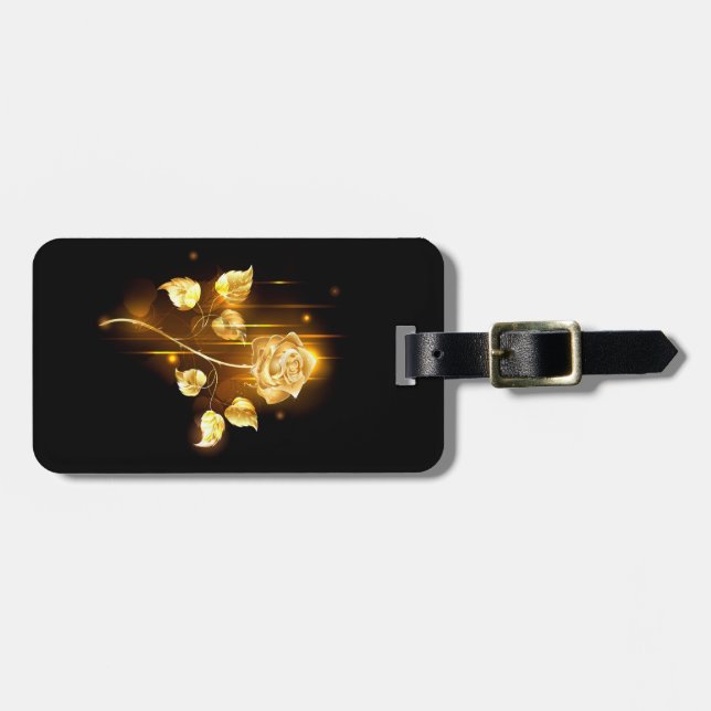 Golden ro (guld ro) bagagebricka (Horisontell Framsida)