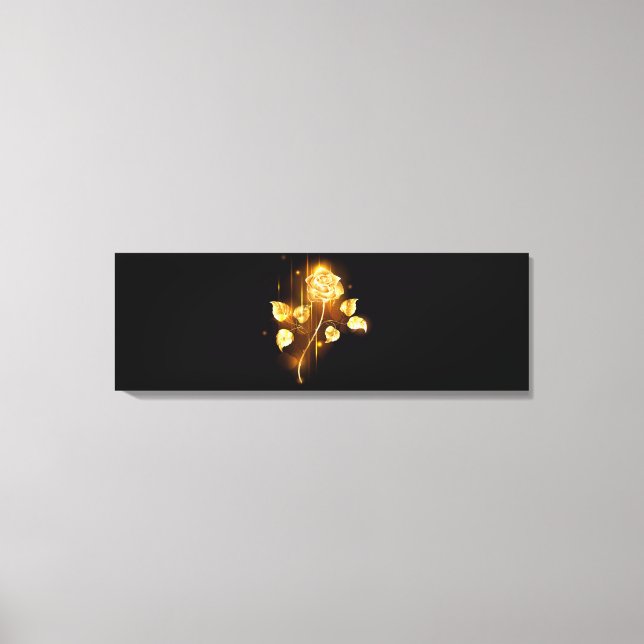 Golden ro (guld ro) canvastryck (Framsida)