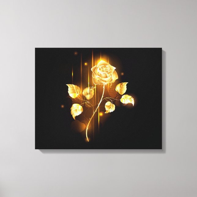 Golden ro (guld ro) canvastryck (Framsida)