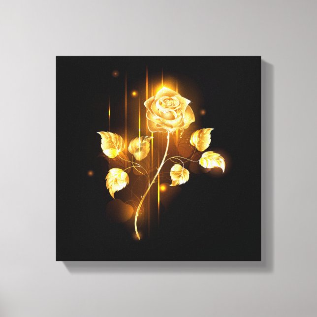 Golden ro (guld ro) canvastryck (Framsida)