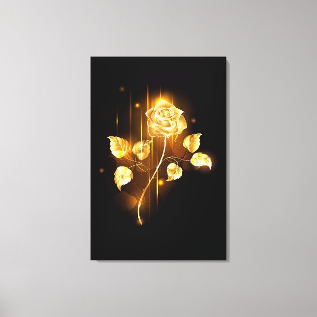 Golden ro (guld ro) canvastryck (Framsida)