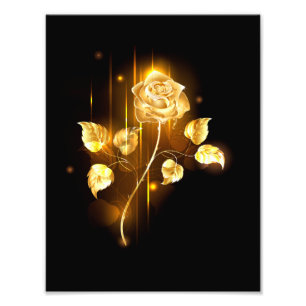 Golden ro (guld ro) fototryck