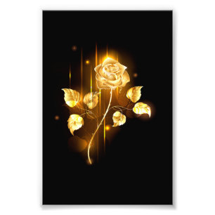 Golden ro (guld ro) fototryck