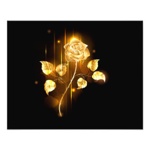Golden ro (guld ro) fototryck