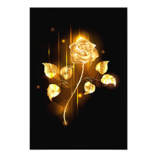 Golden ro (guld ro) fototryck