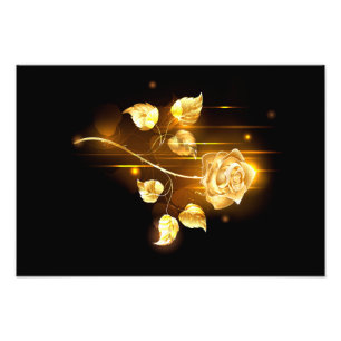 Golden ro (guld ro) fototryck
