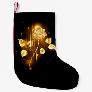 Golden ro (guld ro) liten julstrumpa