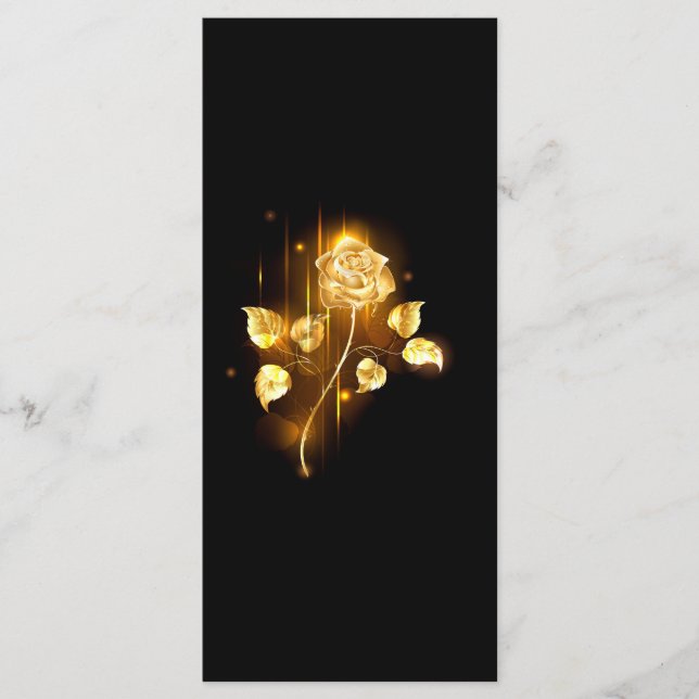 Golden ro (guld ro) meny (Framsida)