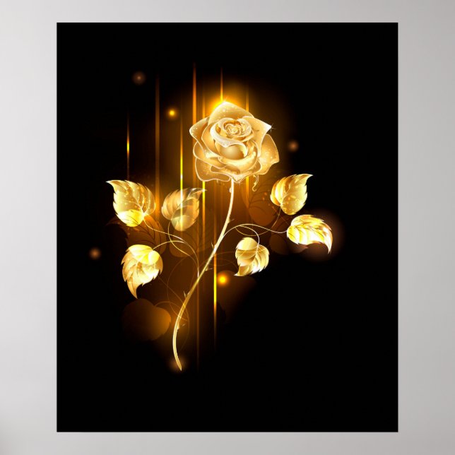 Golden ro (guld ro) poster (Framsidan)