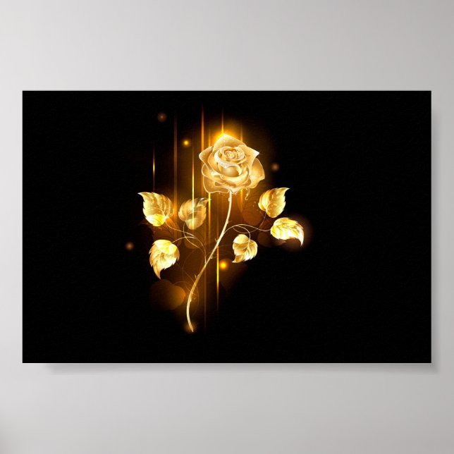 Golden ro (guld ro) poster (Framsidan)