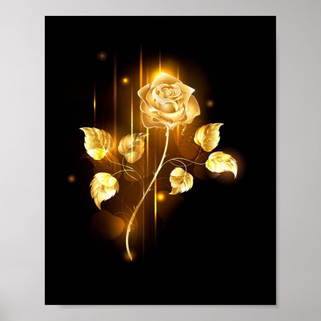 Golden ro (guld ro) poster (Framsidan)
