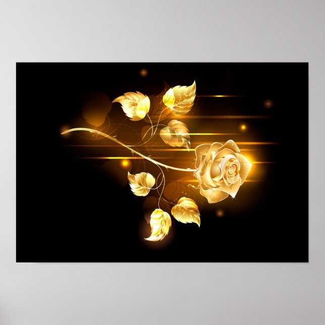 Golden ro (guld ro) poster (Framsidan)