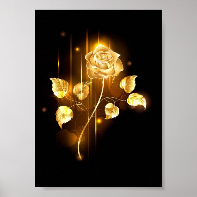 Golden ro (guld ro) poster (Framsidan)