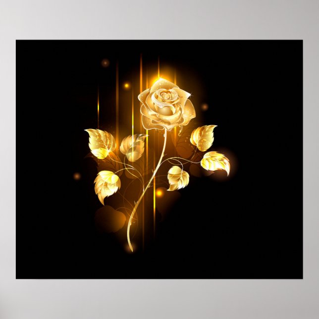 Golden ro (guld ro) poster (Framsidan)