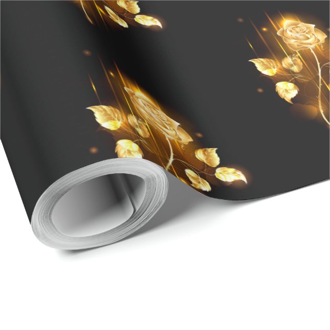 Golden ro (guld ro) presentpapper (Rulle Hörn)