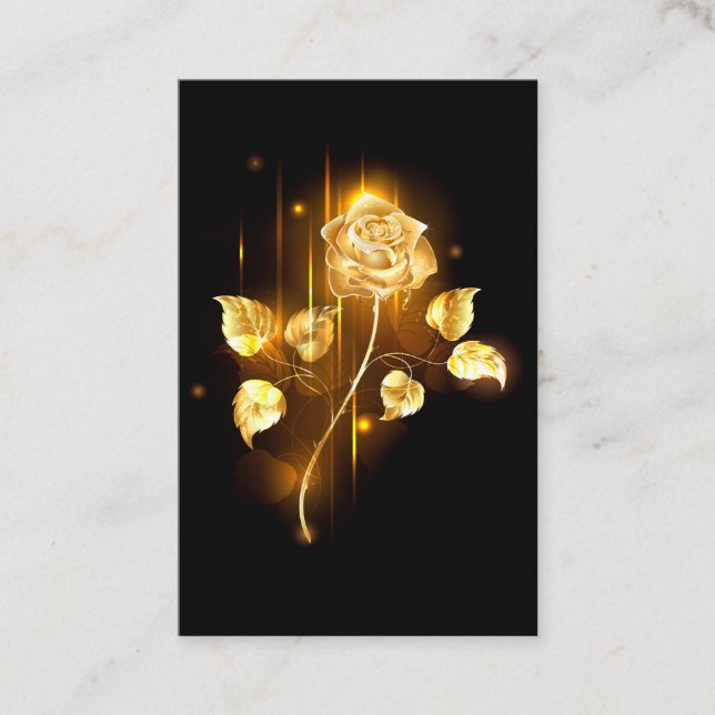 Golden ro (guld ro) rabattkort (Framsida)