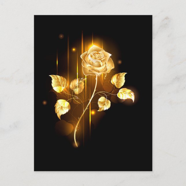 Golden ro (guld ro) rådkort (Framsida)