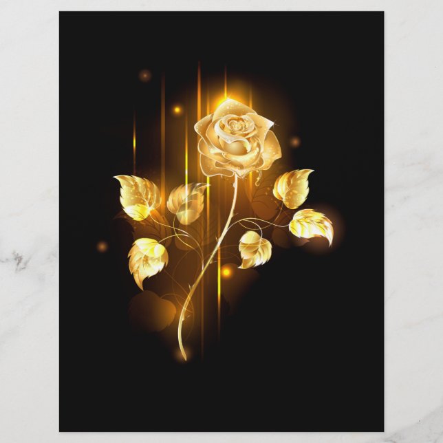 Golden ro (guld ro) reklamblad (Framsidan)