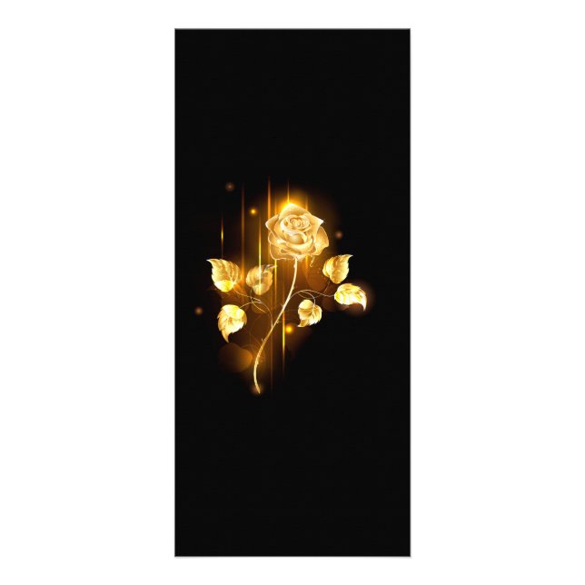 Golden ro (guld ro) reklamkort (Framsidan)