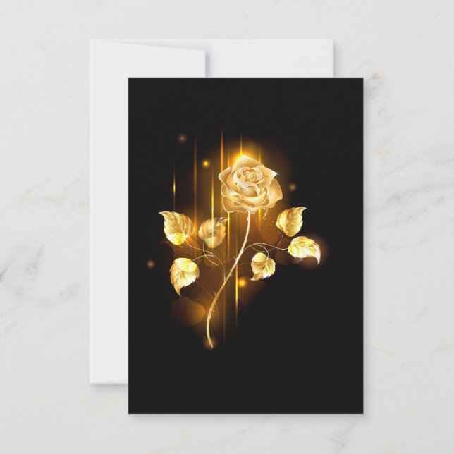 Golden ro (guld ro) spara datumet (Framsida)