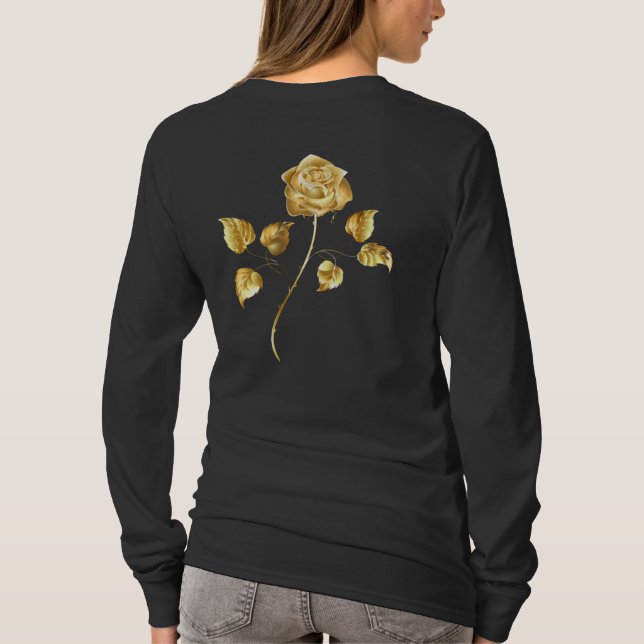 Golden ro (guld ro) t shirt (Baksida)