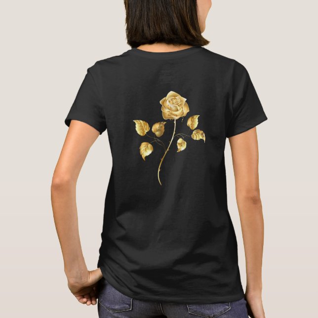 Golden ro (guld ro) t shirt (Baksida)