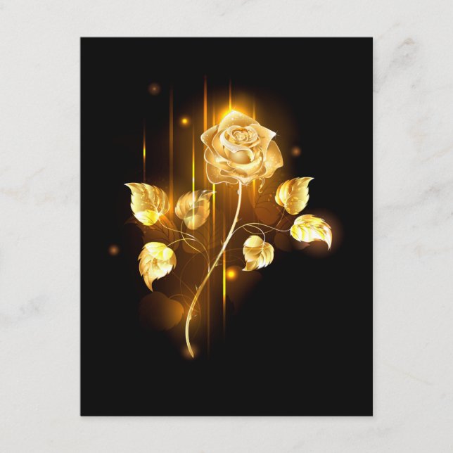 Golden ro (guld ro) tilläggskort (Framsida)