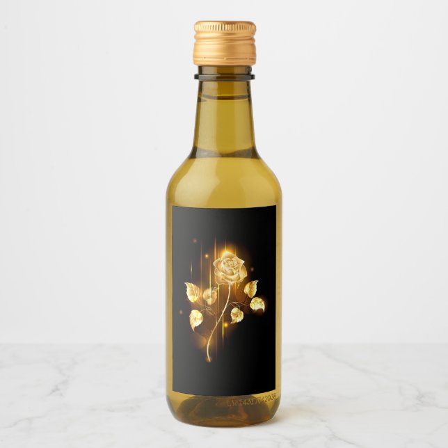 Golden ro (guld ro) vinetikett (Framsida)