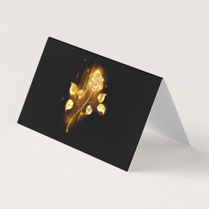 Golden ro (guld ro) visitkort