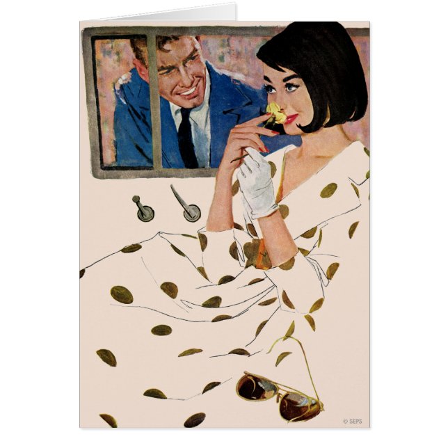 Golden Ro Hälsningskort (Framsidan)