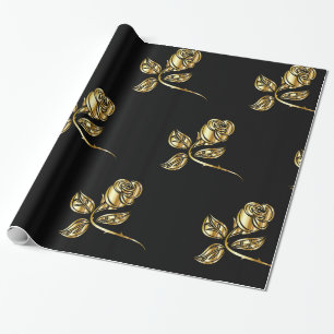 Golden Ro Mönster Presentpapper