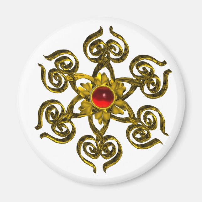 GOLDEN RO RUBY MAGNET (Framsidan)