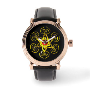GOLDEN RO RUBY,White Armbandsur