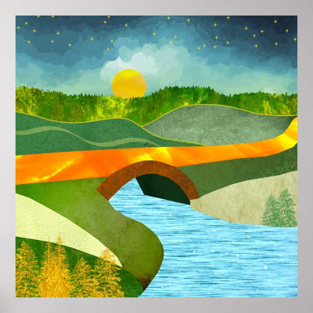 Golden Road Poster (Framsidan)