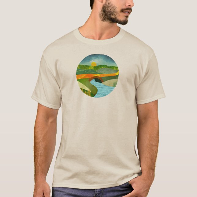 Golden Road T Shirt (Framsida)