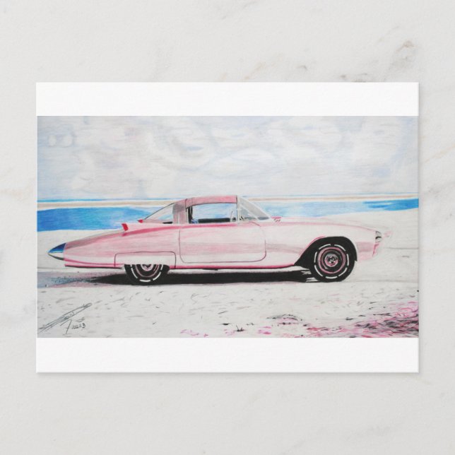 Golden Rocket Vykort (Framsida)