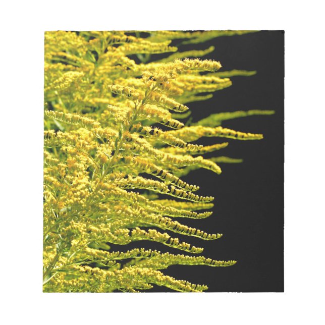 Golden rod guld diamant anteckningsblock (Framsida)