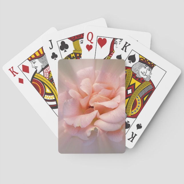 Golden rosa spel kort (Baksidan)