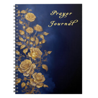 Golden Roses Prayer Journal Anteckningsbok