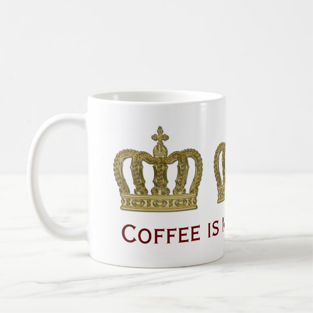 Golden Royal Krona II + din rygg. & idéer Kaffemugg (Vänster)
