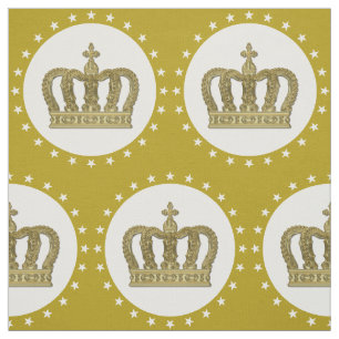Golden Royal Krona II & Stars + din rygg och dina Tyg