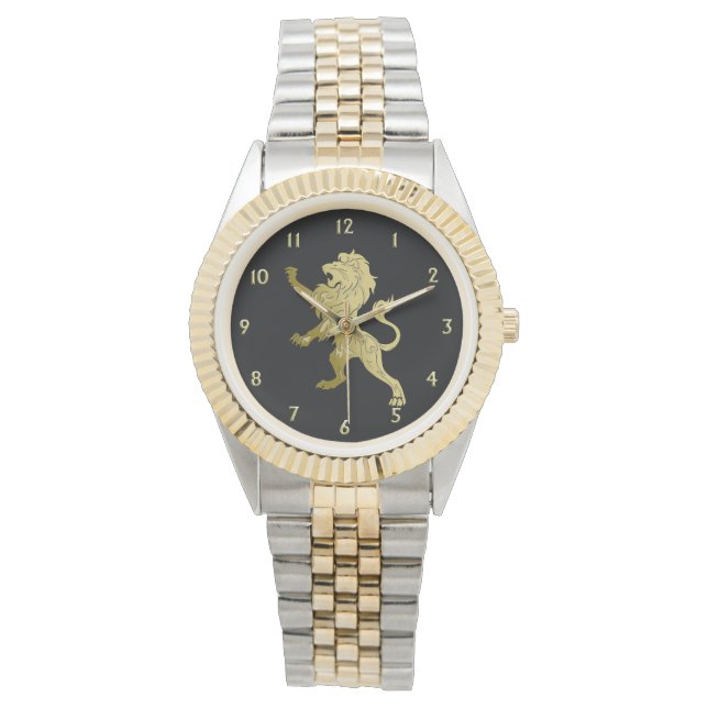 Golden Royal Lejon Armbandsur (Framsida)