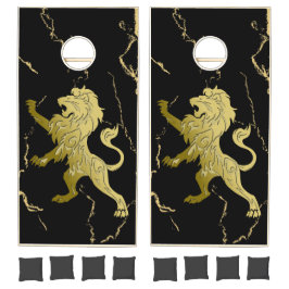 Golden Royal Lejon Black Marble