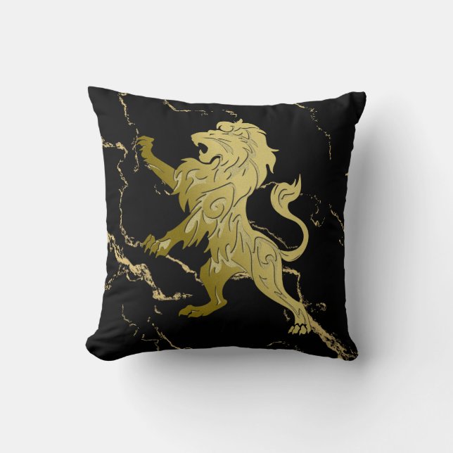 Golden Royal Lejon Kudde (Framsida)