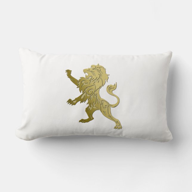 Golden Royal Lejon Lumbarkudde (Framsida)