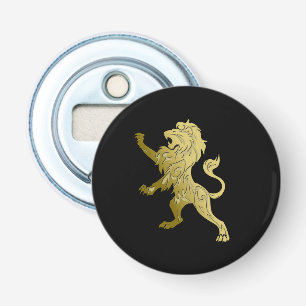 Golden Royal Lejont på Black Flasköppnare