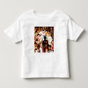 Golden Rule (gå till andra) av Norman Rockwell Tee