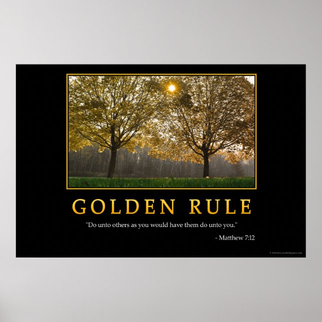 Golden Rule Poster (Framsidan)