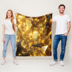 Golden Rune Mynt Fleecefilt